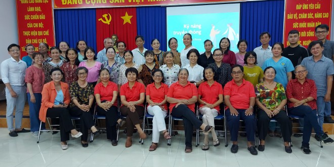 Chương trình nâng cao năng lực cộng đồng phòng chống và loại trừ bệnh lao tại Thành phố Hồ Chính Minh (TP.HCM)